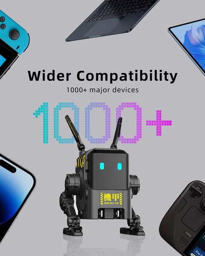 65W Gan Robot USB-C Charger with 3 Ports
